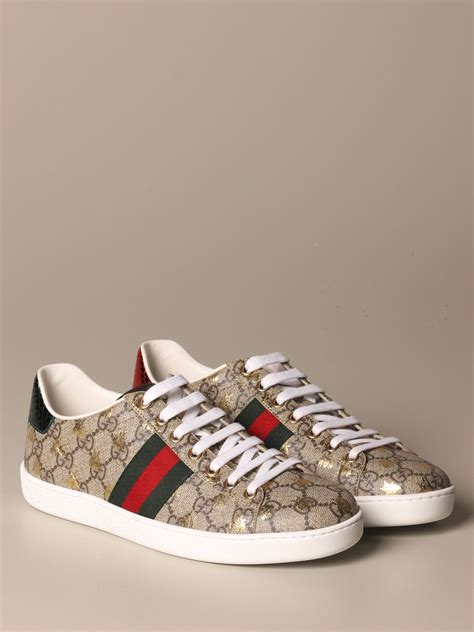 gucci printed sneakers.